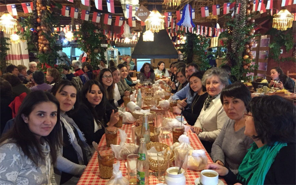 DEPARTAMENTO DE NUTRICIÓN Y DIETÉTICA ORGANIZÓ UN ALMUERZO POR CELEBRACIÓN DE FIESTAS PATRIAS