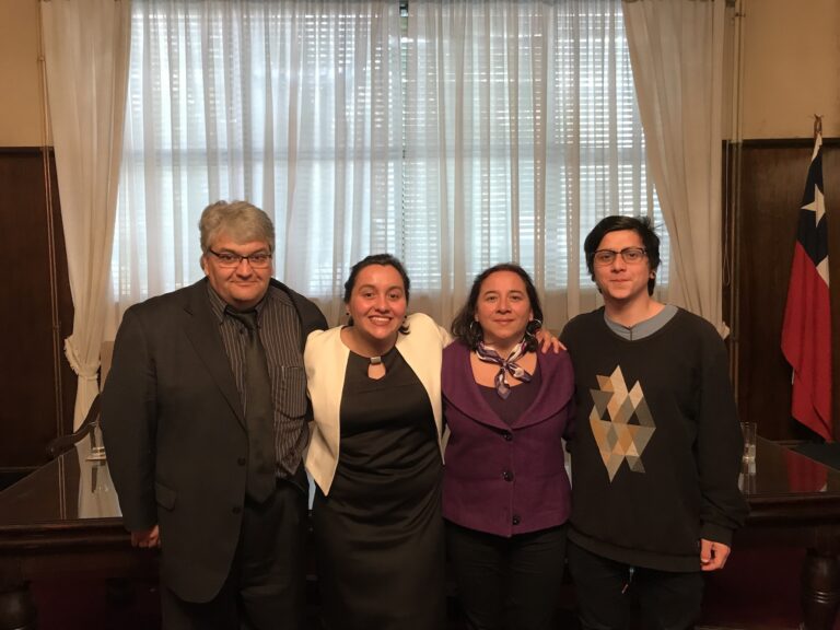 M.Sc. Nicol Parada y familia.