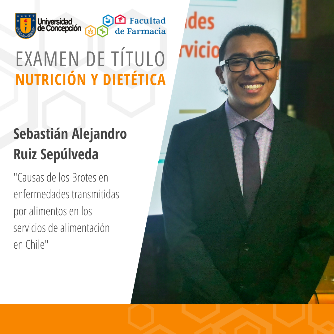Sebastián Alejandro Ruiz Sepúlveda obtiene su título de Nutricionista