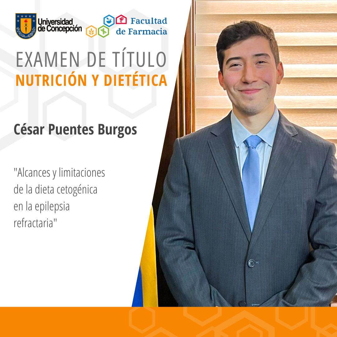 César Puentes Burgos obtiene su título de Nutricionista