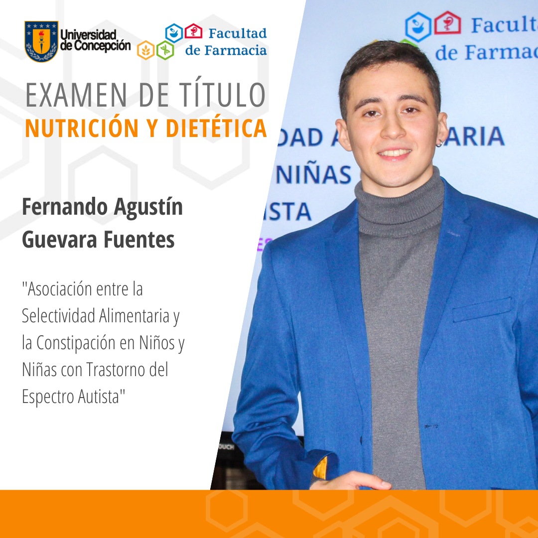 Fernando Agustín Guevara Fuentes obtiene su título de Nutricionista