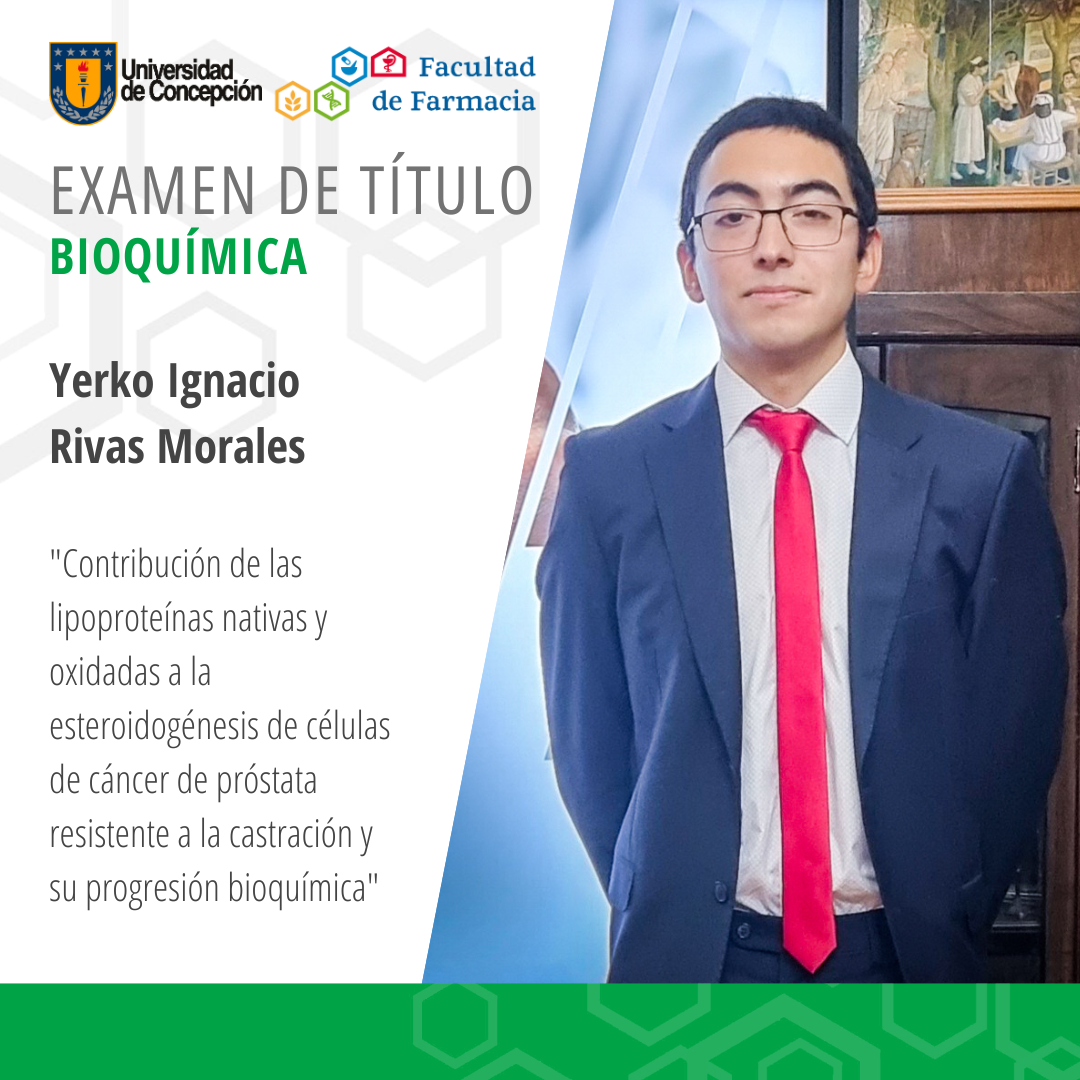 Yerko Ignacio Rivas Morales obtiene su título de Bioquímico