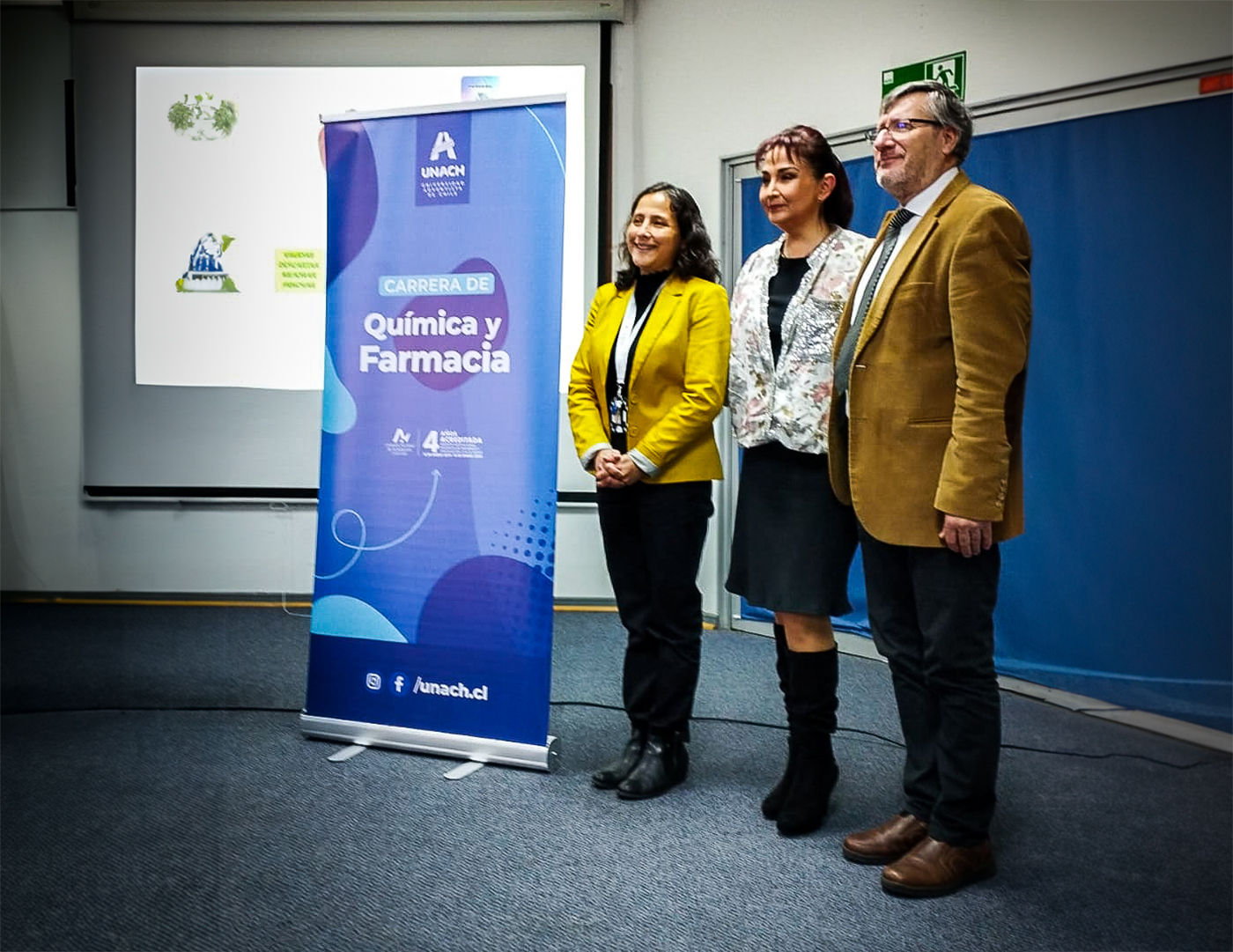 Dra. Marcia Avello desarrolla primera actividad de vinculación entre carreras de Química y Farmacia de la UdeC y la UNACH