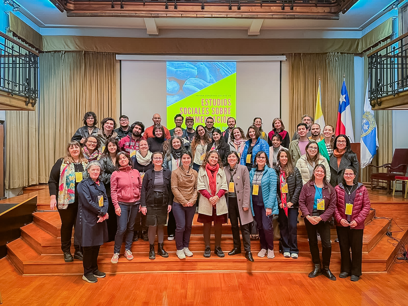 Profesoras Constanza Mosso y Gislaine Granfeldt presentan en el 1º Congreso Chileno de Estudios Sociales sobre Alimentación