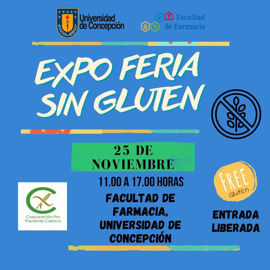 Te invitamos a la II Expo Feria Sin Gluten este 25 de noviembre