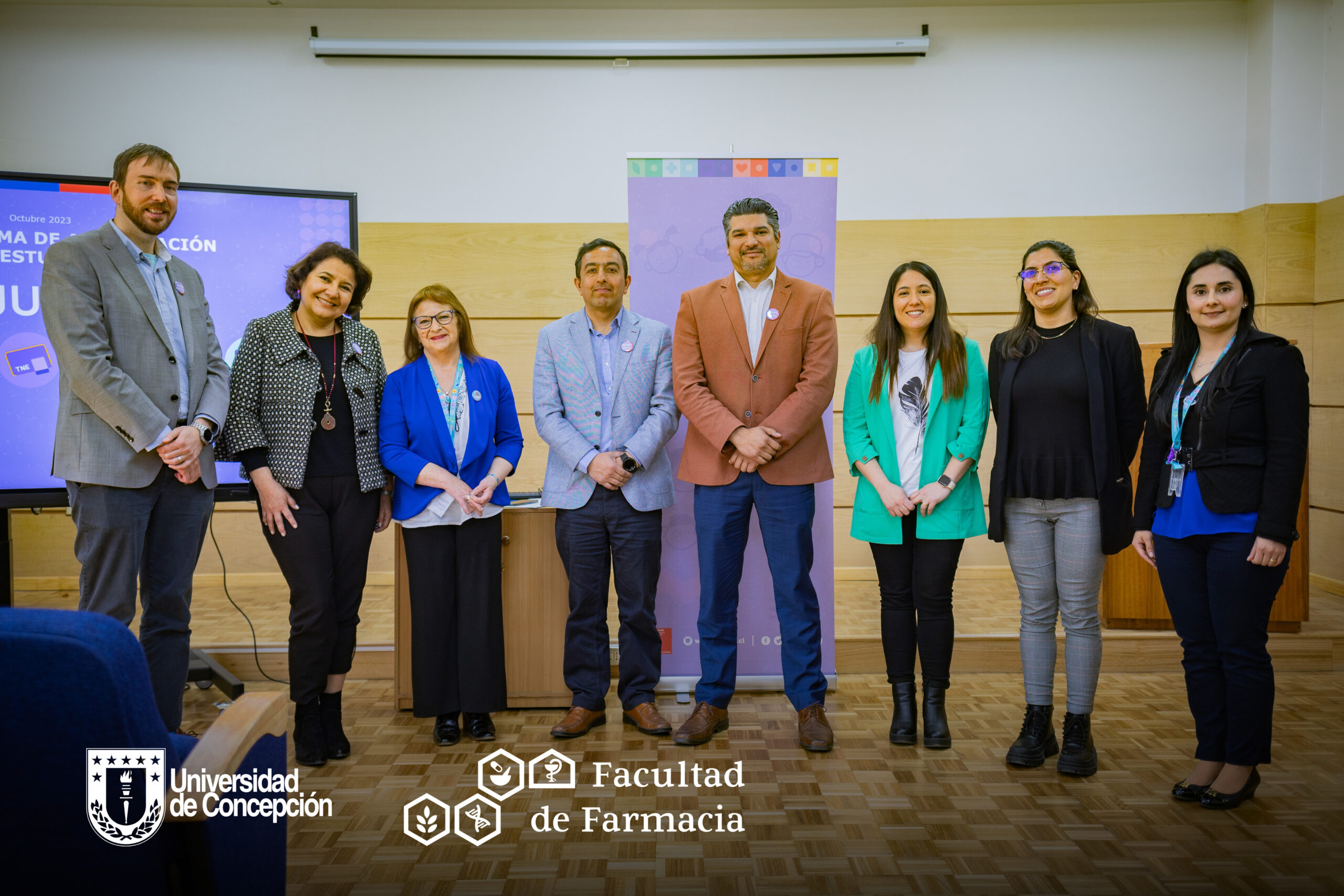 Facultad de Farmacia junto al Centro de Vida Saludable y JUNAEB presentan resultados del Mapa Nutricional 2022 y programas de mal nutrición por exceso y alimentación escolar