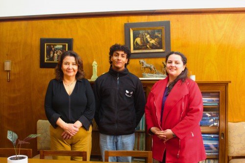 La Facultad de Farmacia recibe a estudiante francés en programa de intercambio académico