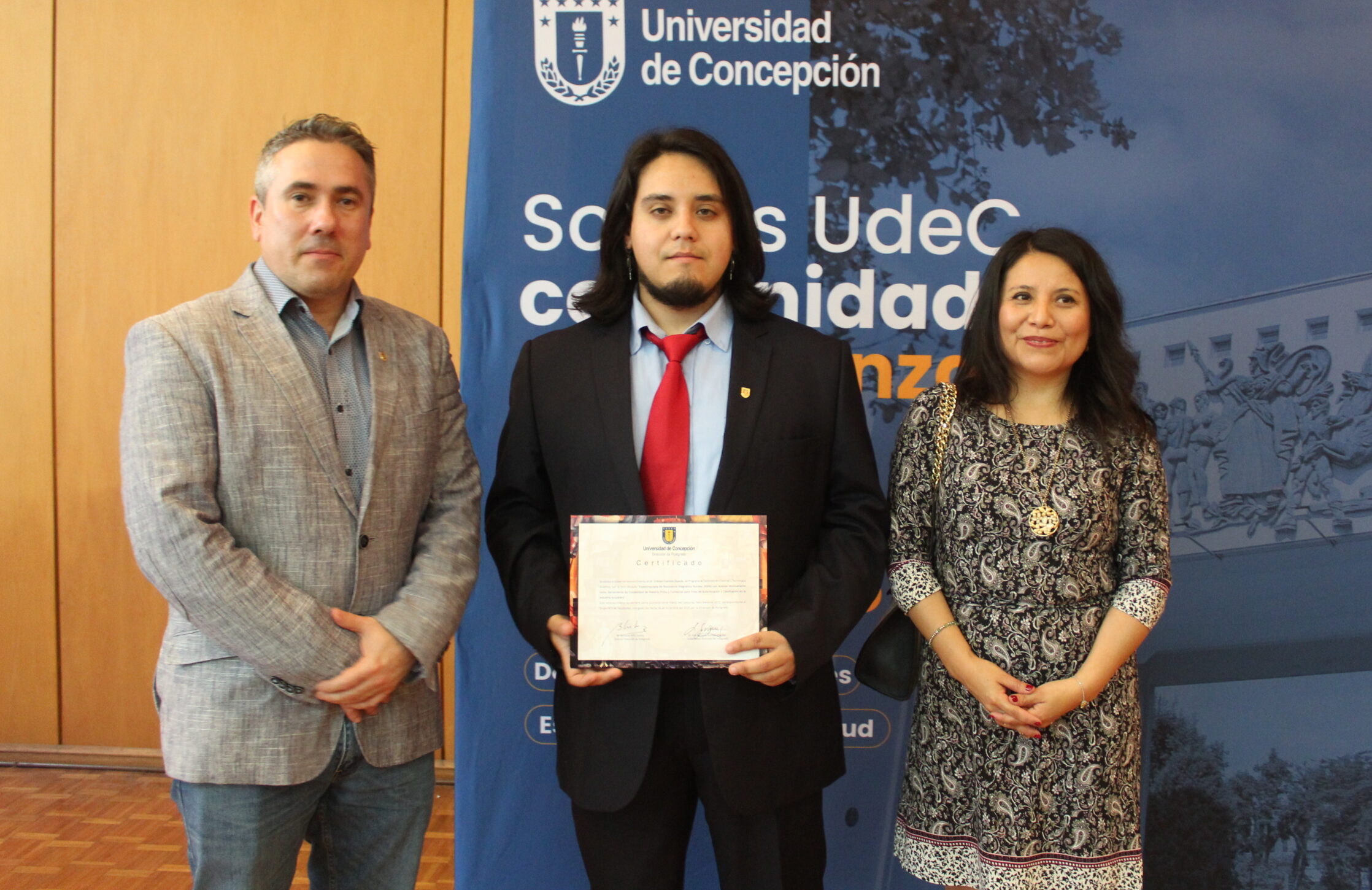 Dr. Cristian Fuentes Zepeda es distinguido en la quinta edición del Concurso Tesis Doctoral UdeC