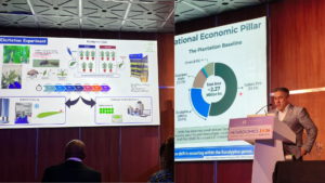 El Dr. Andy Pérez de Armas, del Departamento de Análisis Instrumental, presentó la charla: "Integrating metabolomics and MALDI-MS Imaging reveals the efficacy of a novel elicitation strategy to induce spatially resolved chemical defense in Eucalyptus"